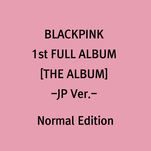 블랙핑크(BLACKPINK) 1st FULL ALBUM [THE ALBUM -JP Ver.-](통상반)