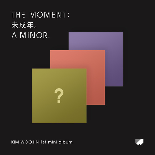 김우진(KIM WOOJIN) - 미니 앨범 [The moment : 未成年, a minor.](3종세트)