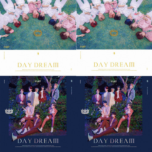 버전세트ㅣ포스터+지관통ㅣ엘라스트 (E&#039;LAST) - 미니 1집 앨범[Day Dream] /기사의 맹세