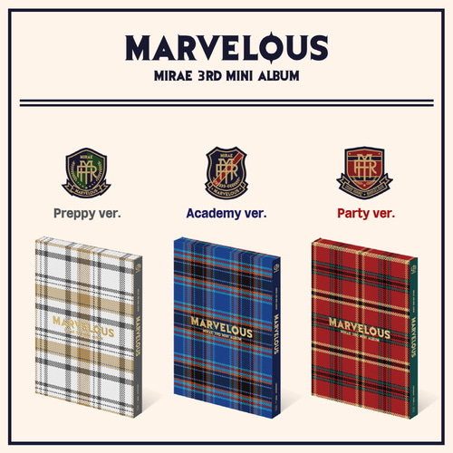 미래소년(MIRAE) - 미니3집 앨범 [Marvelous](Party ver.)