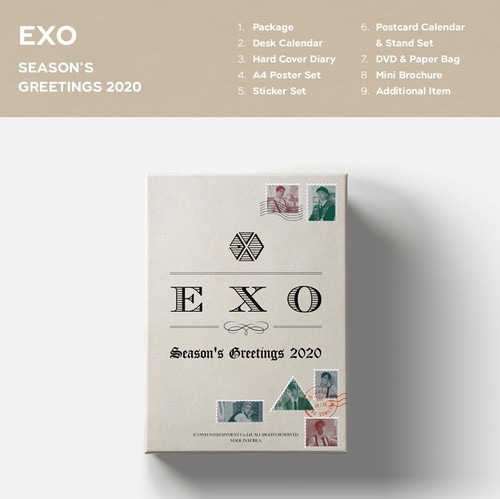 엑소(EXO) - 2020 EXO 시즌그리팅
