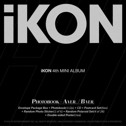 iKON(아이콘) - 미니 4집 앨범 [FLASHBACK](PHOTOBOOK)(Red ver.)(+특전포토카드)