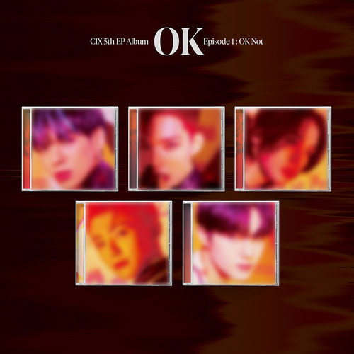 씨아이엑스(CIX) -  5th EP Album [‘OK’ Episode 1 : OK Not] JEWEL CASE (5종세트)