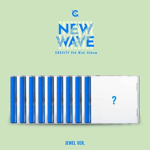 CRAVITY (크래비티) - 미니4집 앨범 [NEW WAVE](Jewel Ver.한정반)(랜덤1종)