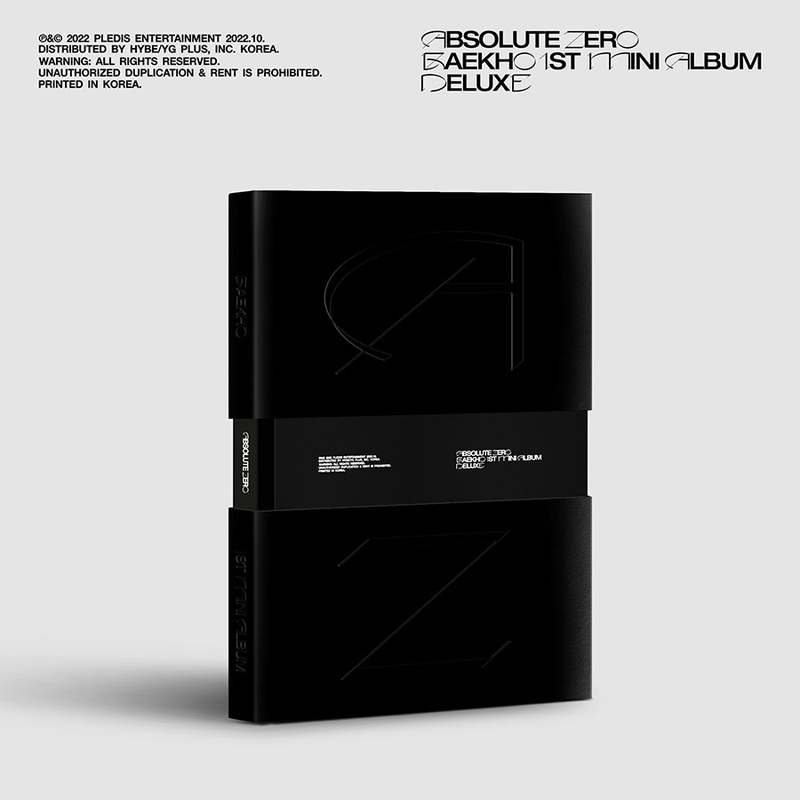 백호 (BAEKHO) - 1st Mini 앨범 [Absolute Zero] (Deluxe ver.)