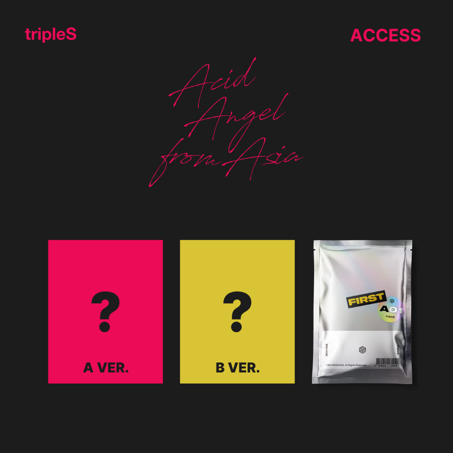 트리플에스 (tripleS) - 앨범 Acid Angel from Asia [ACCESS] (A + B Ver. + OBJEKT) 세트