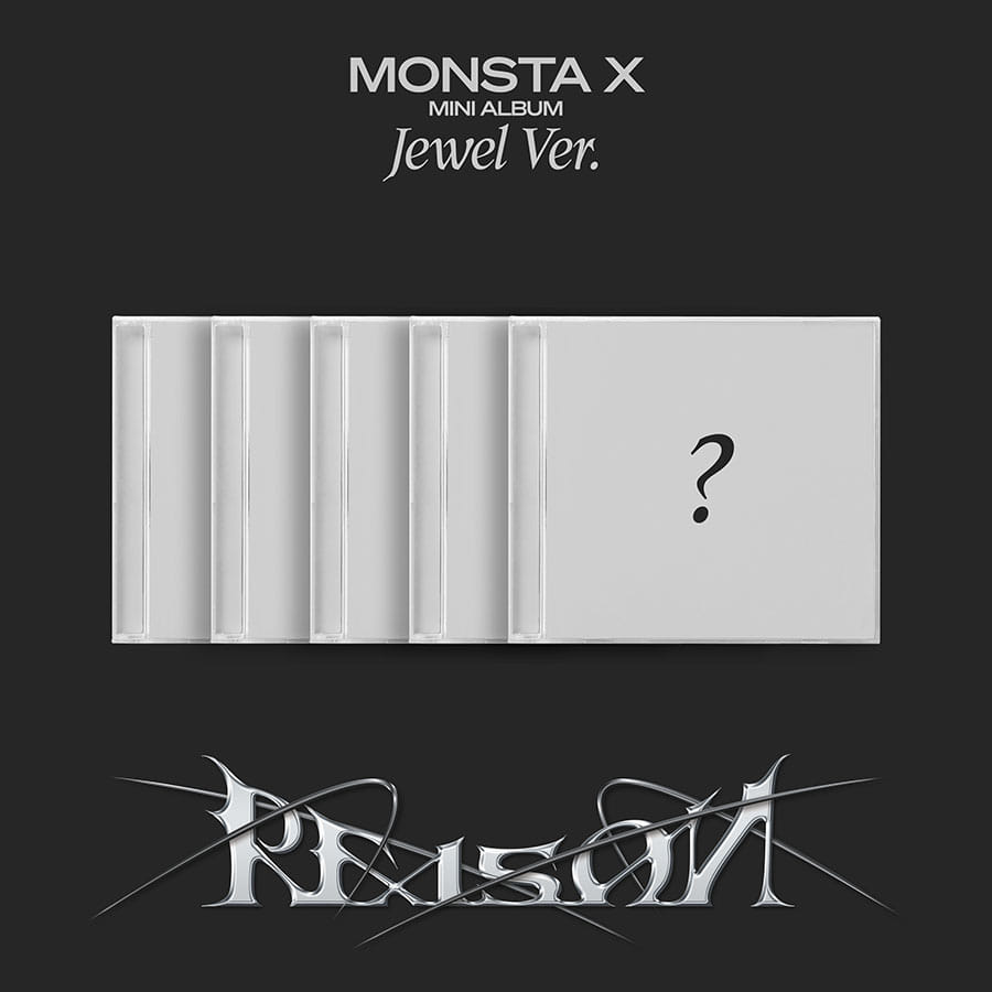 몬스타엑스 (MONSTA x) - 미니 12집 앨범 [REASON] (JEWEL CASE VER.) (랜덤1종)