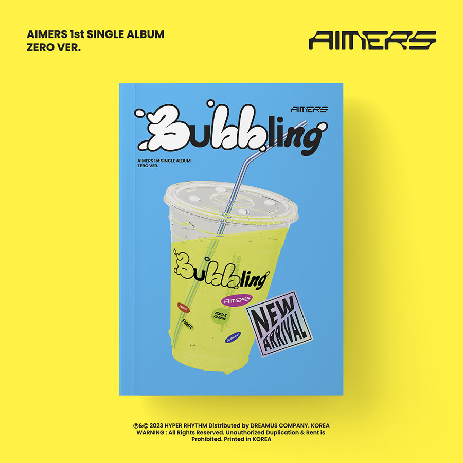 에이머스 (AIMERS) - 싱글 1집 앨범 [Bubbling] (ZERO Ver.)