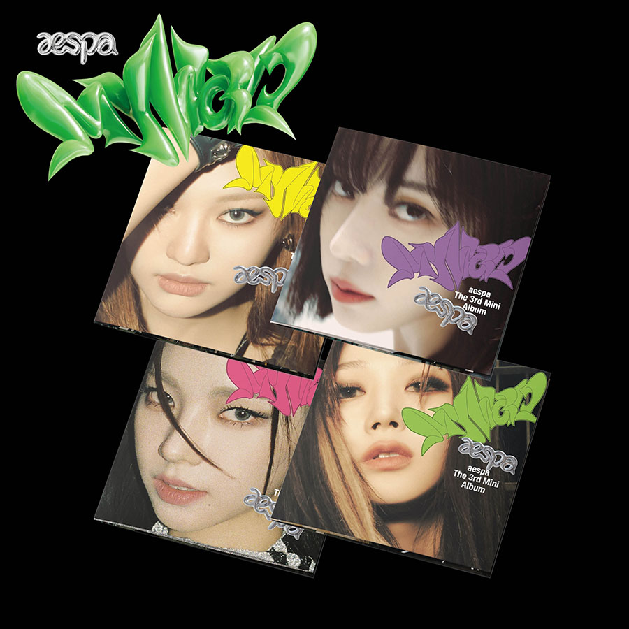 (Poster Ver.) 에스파 (aespa) - 미니 3집 앨범 [MY WORLD] (4종세트)