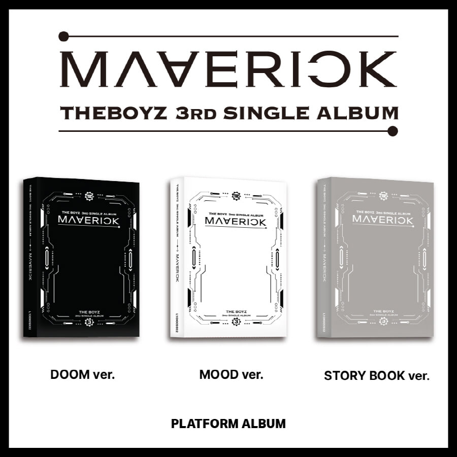 더보이즈 (THE BOYZ) - 싱글 3집 앨범 [MAVERICK] (Platform Ver.)(3버전 세트)
