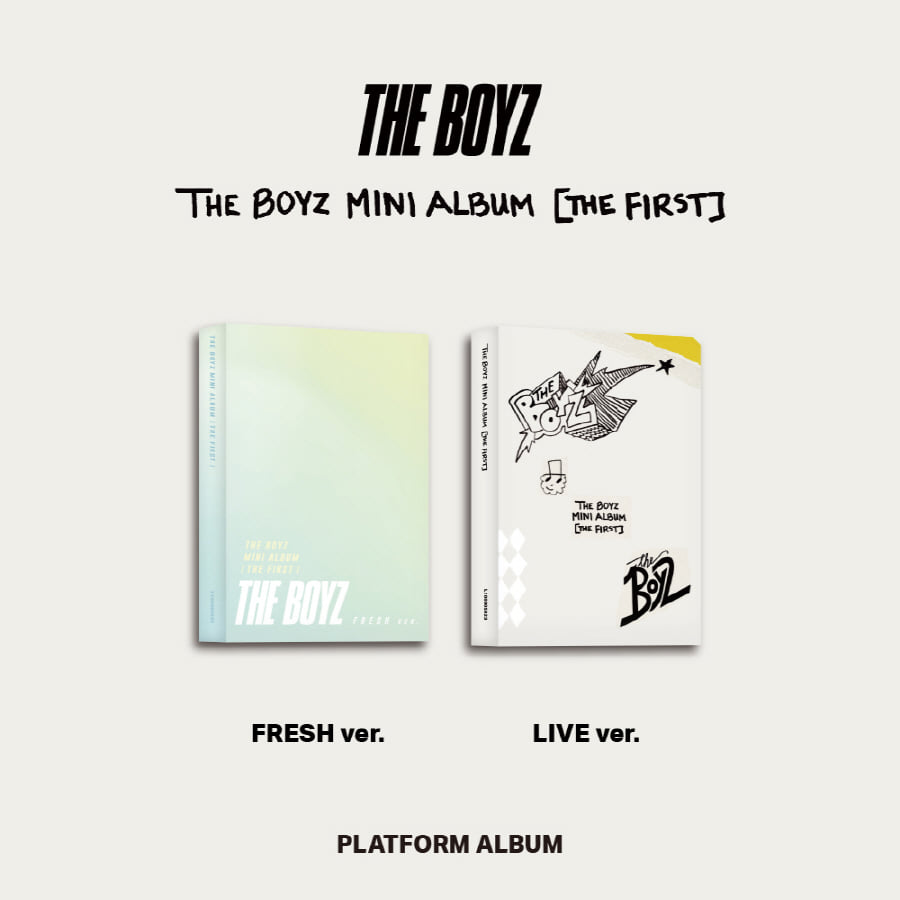 더보이즈 (THE BOYZ) 데뷔 앨범 [THE FIRST] (Platform Ver.)(2버전 세트)