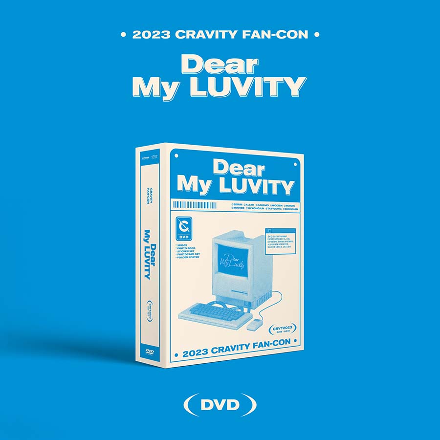 (DVD) CRAVITY (크래비티)- 2023 FAN CON [Dear My LUVITY]