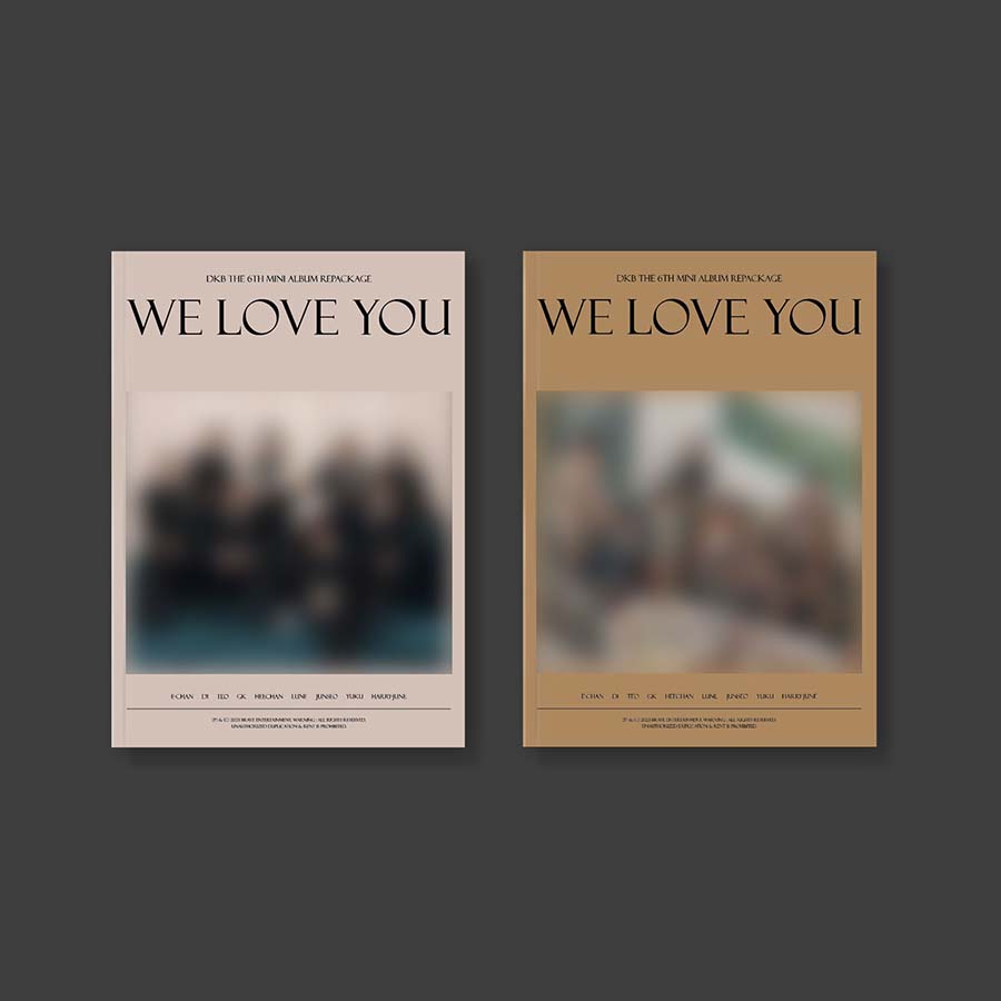 다크비 (DKB) - 6th Mini Album Repackage [We Love You] (2종 세트)