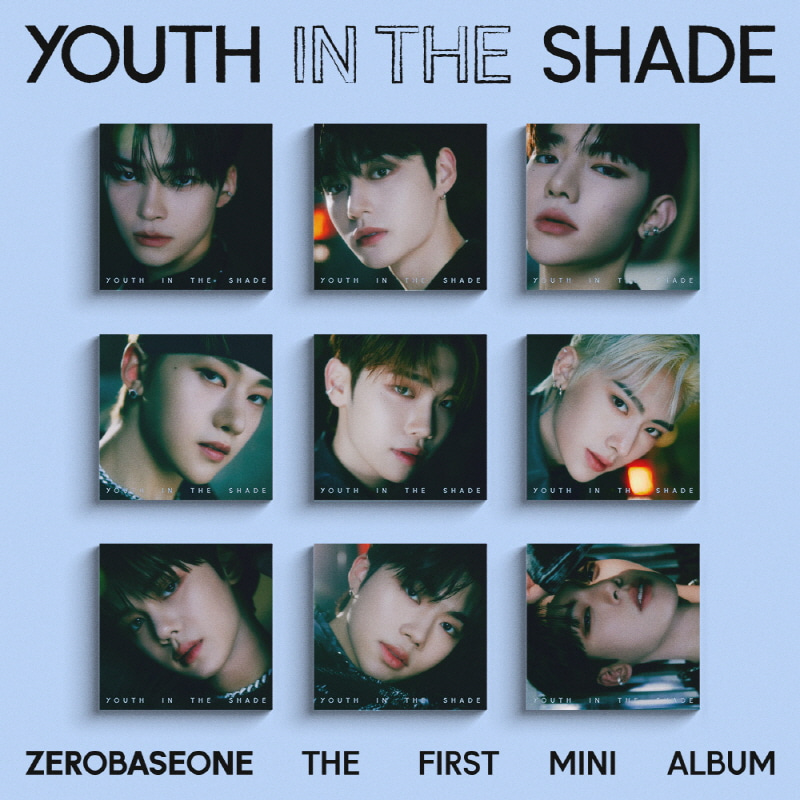 (Digipack VER) 제로베이스원 (ZEROBASEONE) - 미니 1집 앨범 [YOUTH IN THE SHADE] (랜덤1종)