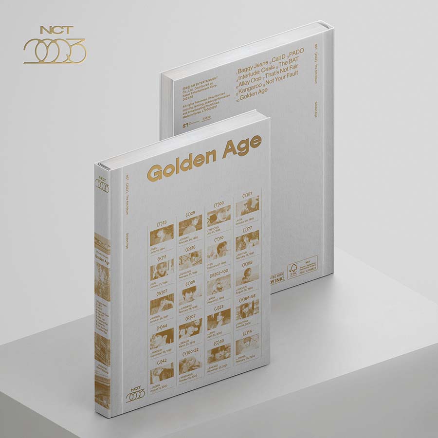 엔시티 (NCT) - 정규 4집 앨범 [Golden Age] (Archiving Ver.) / NCT 2023