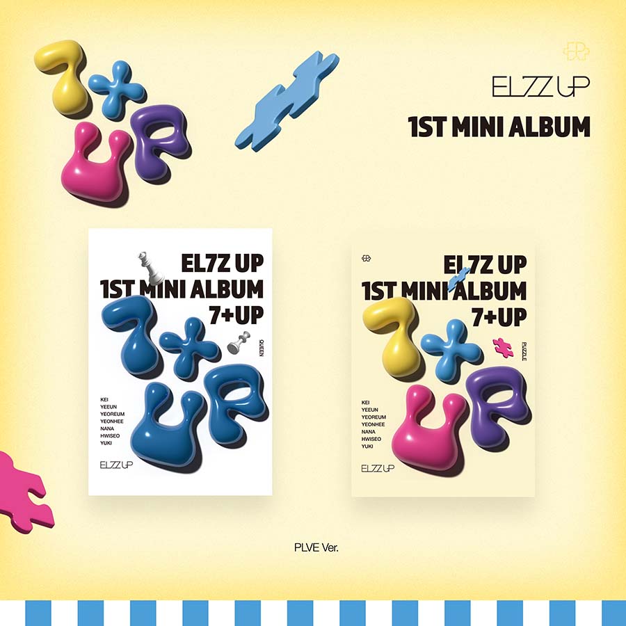 (PLVE VER.) 엘즈업 (EL7Z UP) - 미니 1집 앨범 7+UP (랜덤1종)
