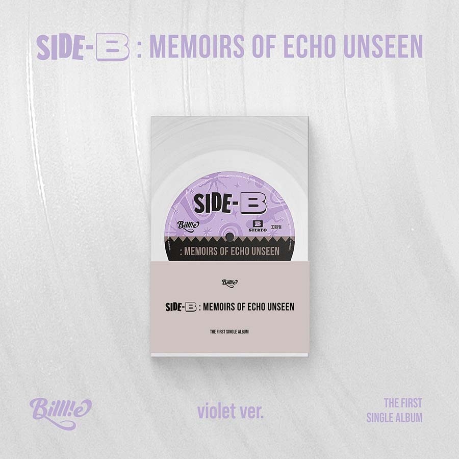 (POCA) 빌리(Billlie) - 싱글 1집 앨범 [side-B memoirs of echo unseen] (violet ver.)