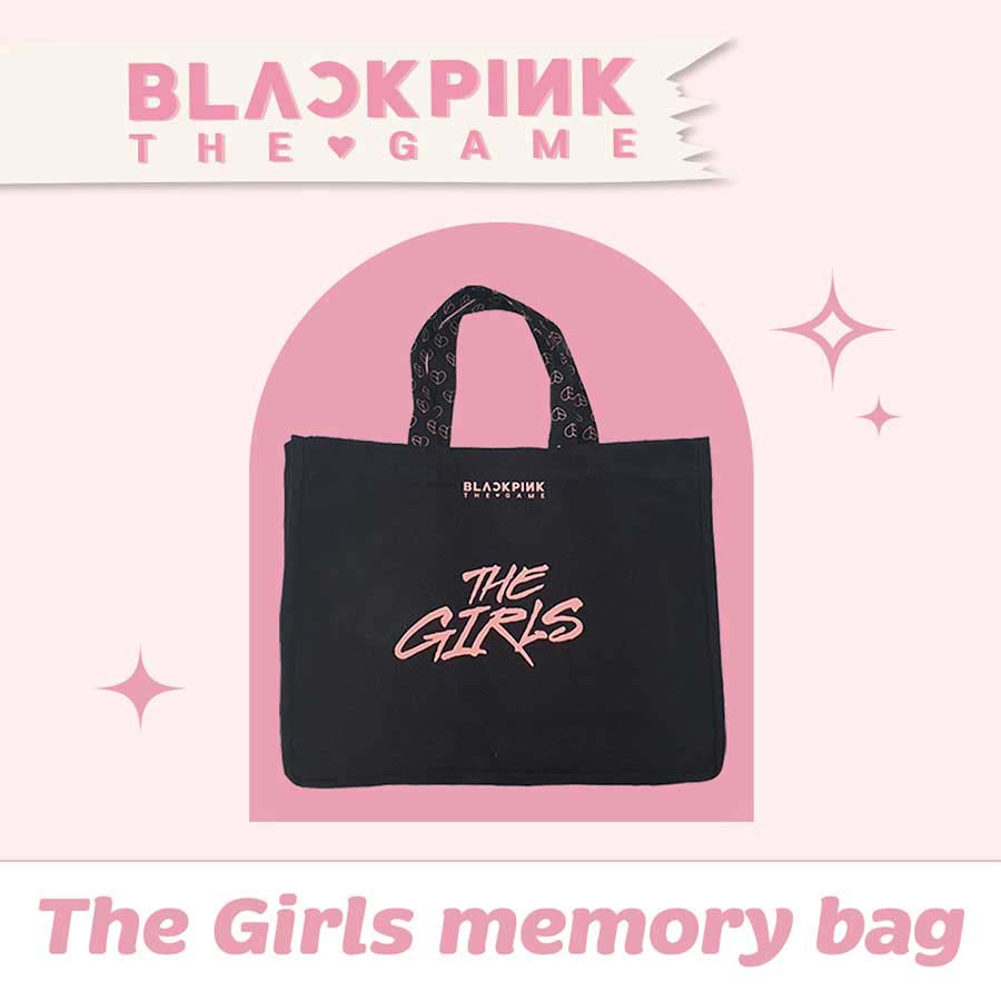(LIMITED) 블랙핑크 (BLACKPINK) - [THE GAME] THE GIRLS MEMORY BAG 더 걸스 메모리백