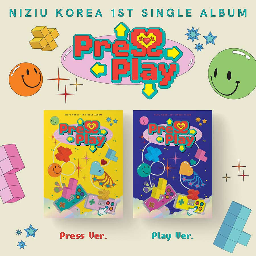 니쥬 (NiziU) - 싱글 1집 앨범 [Press Play] (2종세트)