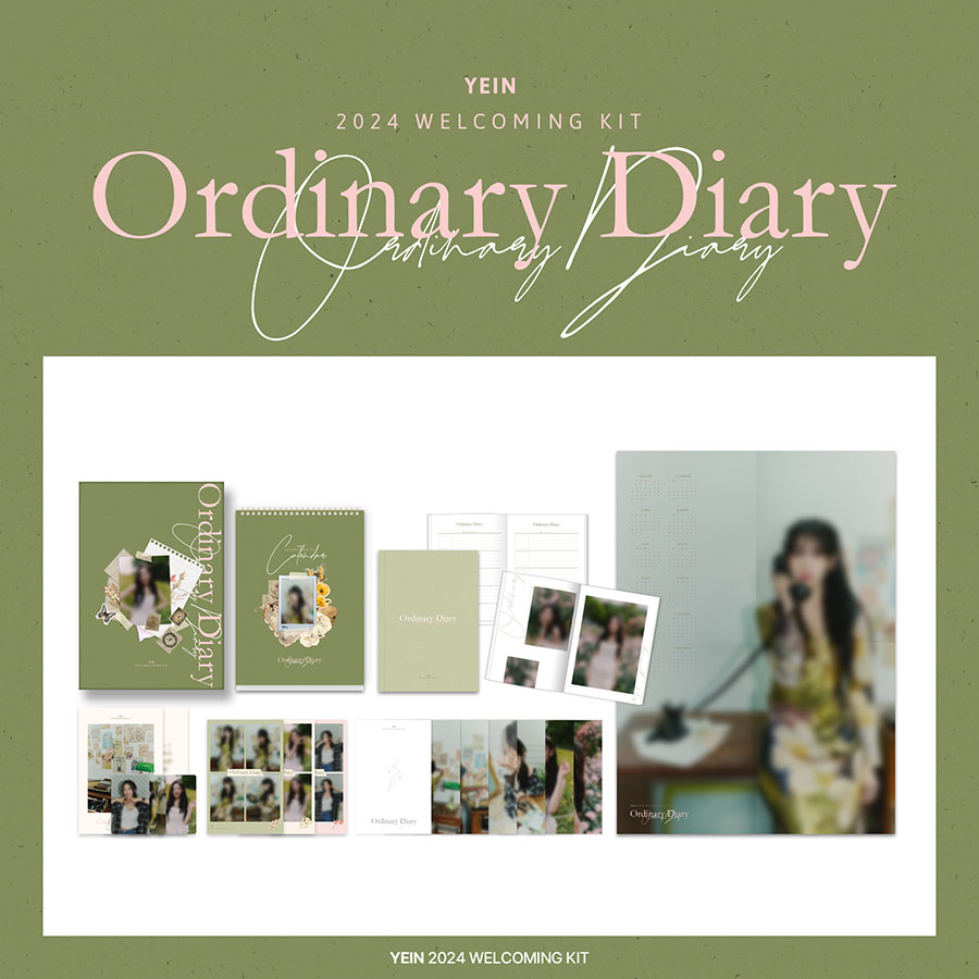 정예인 (YEIN) -2024 웰커밍키트 Welcoming kit [Ordinary Diary]