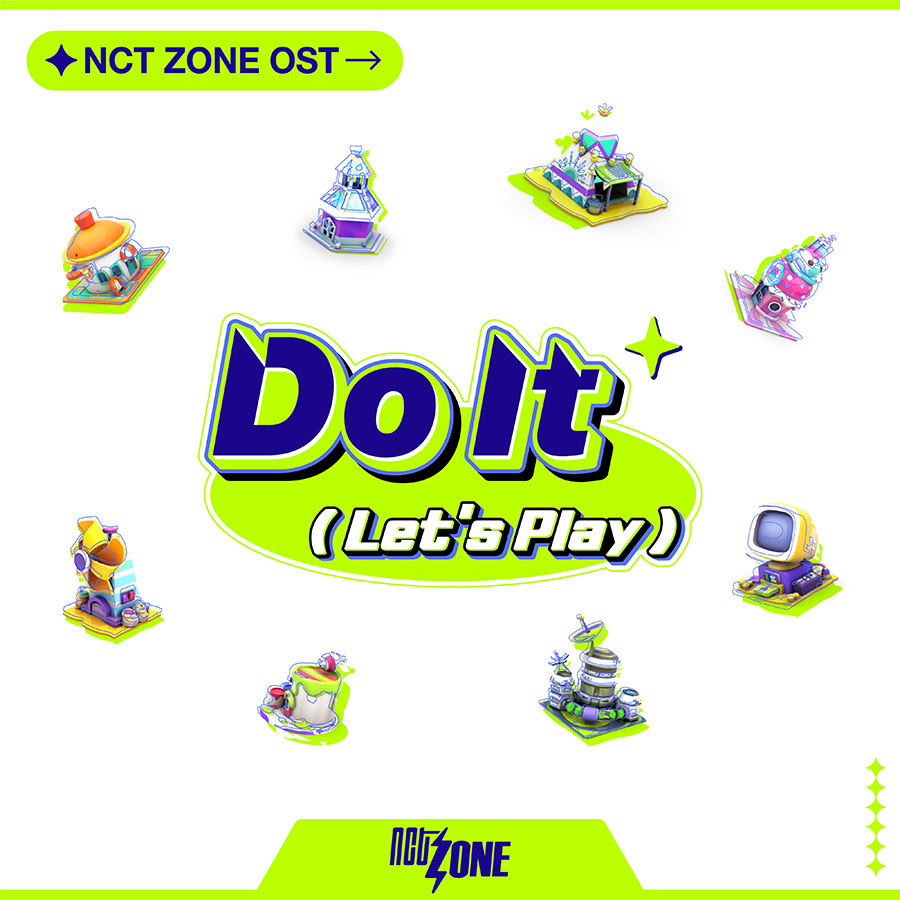 (특전) NCT - NCT ZONE OST [Do It_Lets Play] (TIN CASE Ver.) (3종세트)