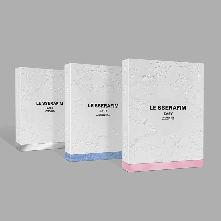 르세라핌 (LE SSERAFIM) - 3rd Mini Album [EASY] (랜덤1종)