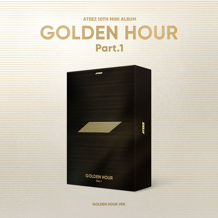(GOLDEN HOUR VER.) 에이티즈 (ATEEZ) - GOLDEN HOUR Part.1 (10th Mini Album 앨범)