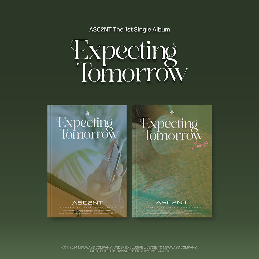 ASC2NT (어센트) - Expecting Tomorrow (1st Single Album) (2종세트)