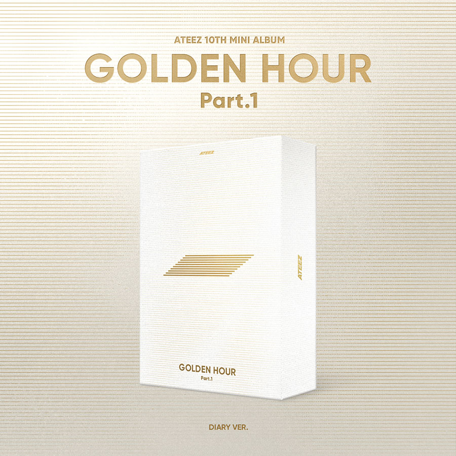 (DIARY VER.) 에이티즈 (ATEEZ) - GOLDEN HOUR Part.1 (10th Mini Album 앨범)