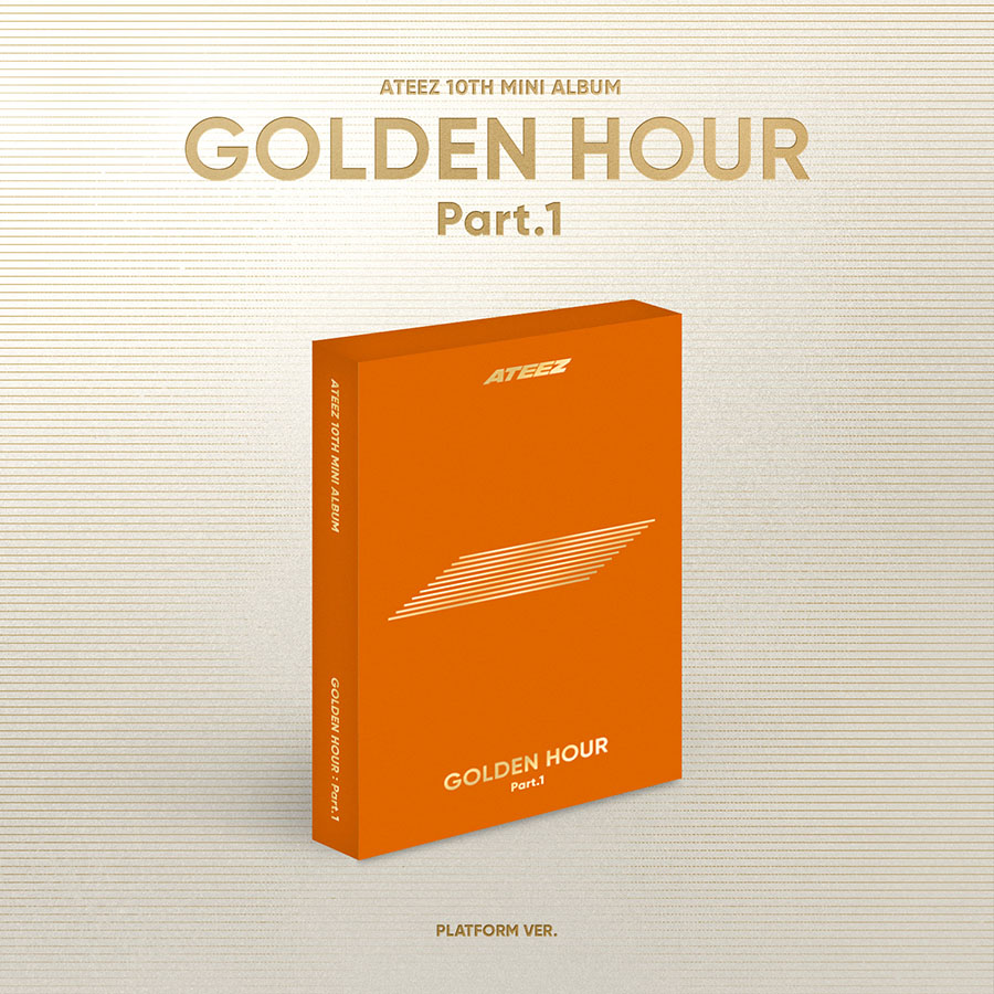 (Platform VER.) 에이티즈 (ATEEZ) - GOLDEN HOUR Part.1 (10th Mini Album 앨범)