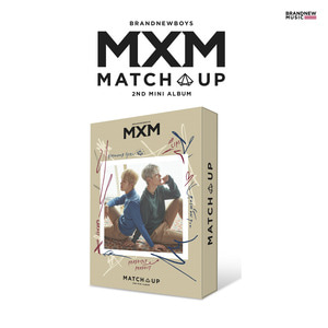 (포스터 증정)MXM(BRANDNEWBOYS) 미니 2집 앨범 (2nd mini) MATCH UP ★M Ver.★