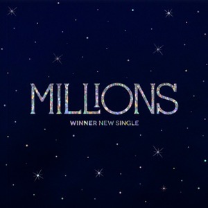 2종세트/포스터증정) 위너(WINNER) - 싱글 [MILLIONS] (BLUE LIGHT + WHITE LIGHT ver.)
