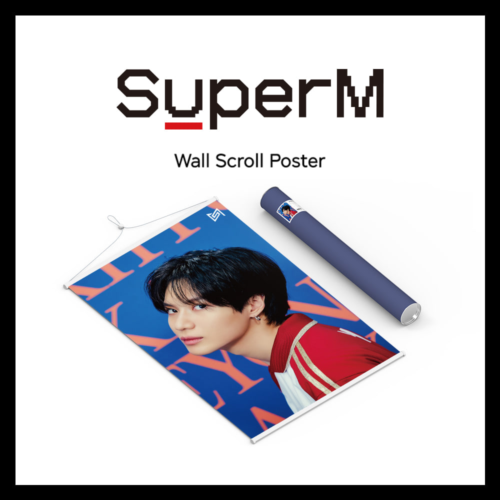 슈퍼엠(SuperM) - 월 스크롤 포스터 (태민 버전)