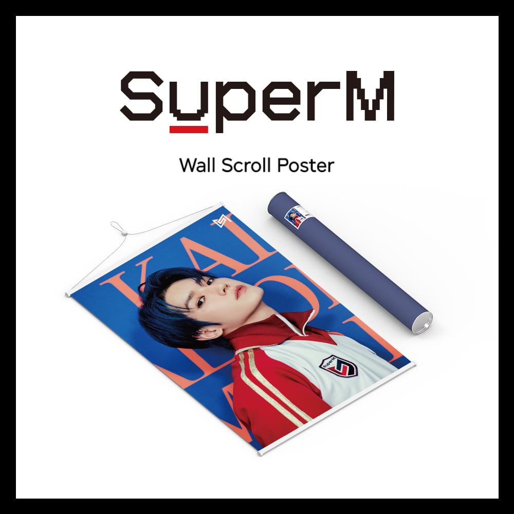슈퍼엠(SuperM) - 월 스크롤 포스터 (태용 버전)