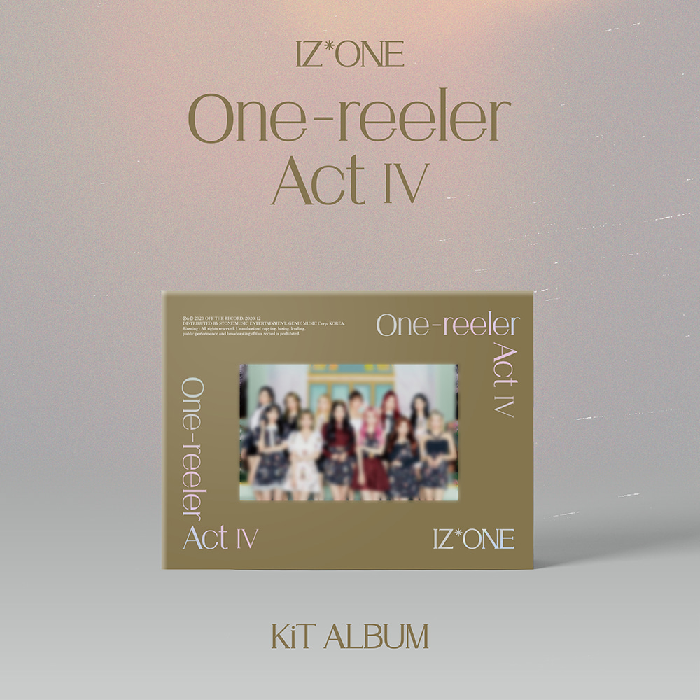 아이즈원(IZ*ONE) - 미니앨범 4집 [One-reeler / Act Ⅳ] (키트앨범)