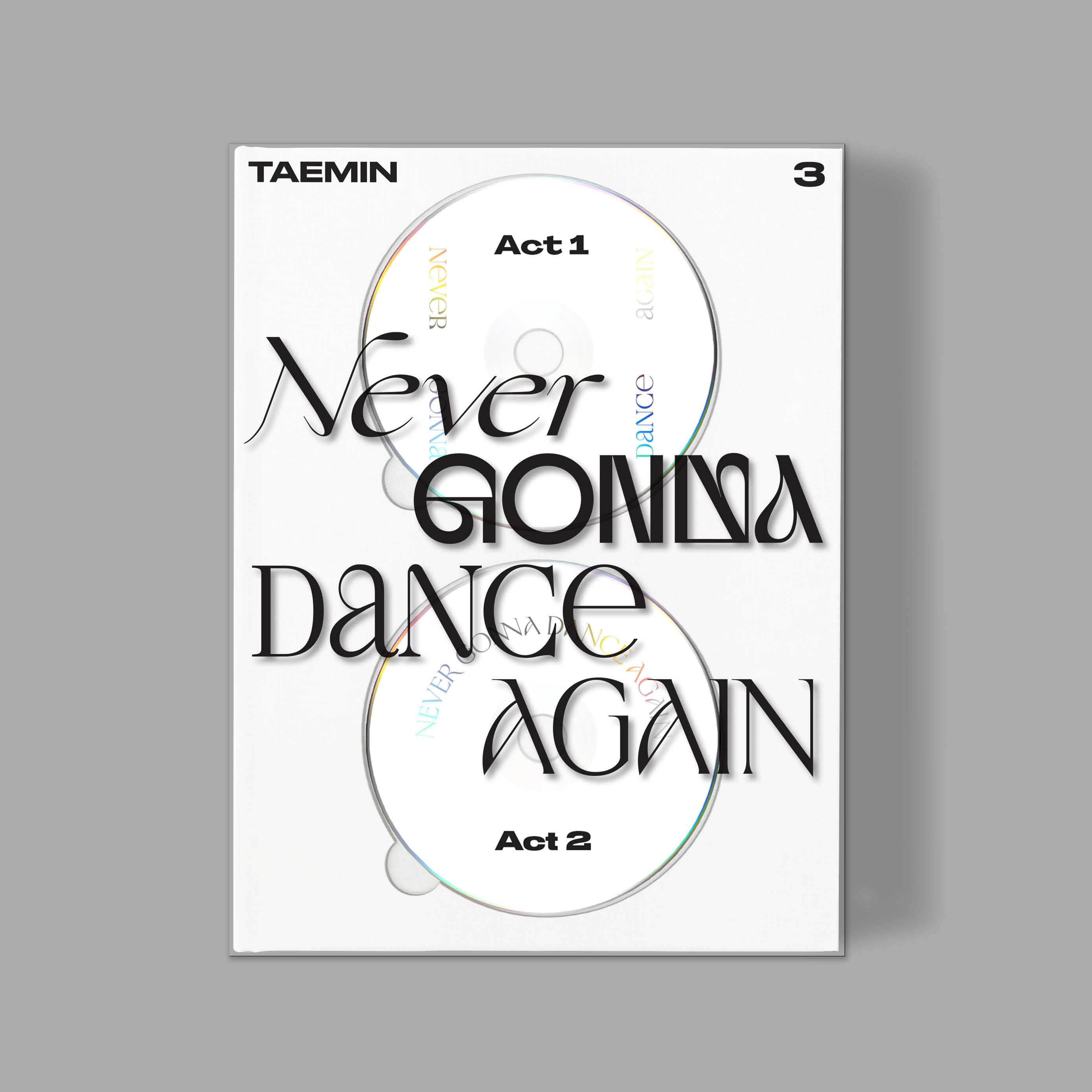 태민(TAEMIN) - 정규3집 합본앨범 [Never Gonna Dance Again] (Extended Ver.)