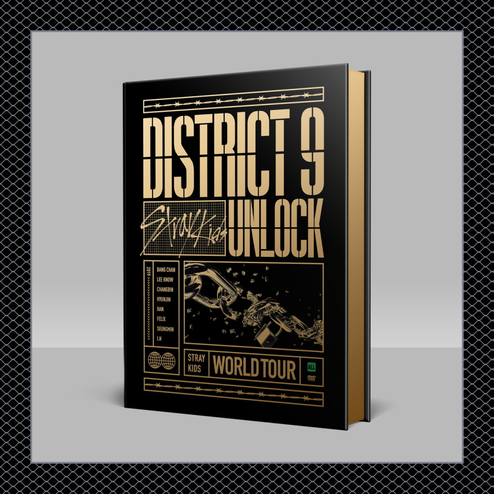 스트레이 키즈(STRAY KIDS) - World Tour [District 9 : Unlock&#039; in SEOUL] (DVD)
