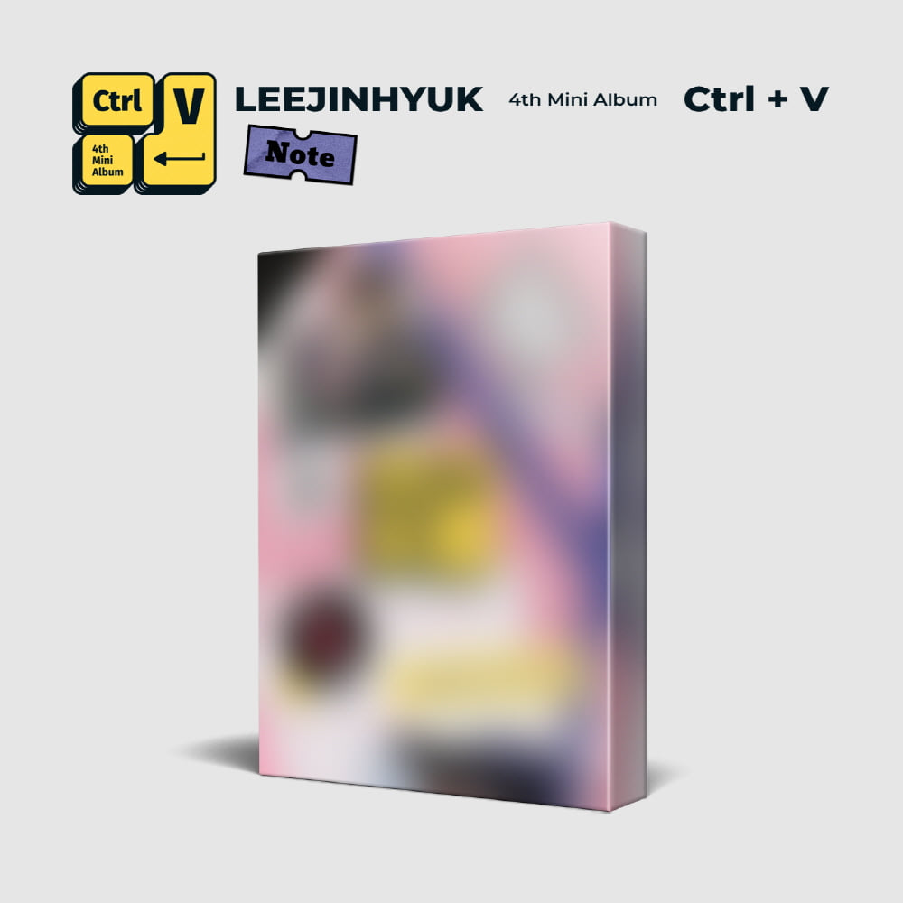 이진혁(LEE JIN HYUK) - 미니 4집 앨범 [Ctrl+V](Note Ver.)