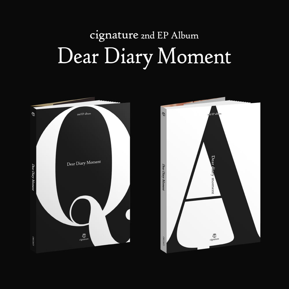 시그니처(cignature) 미니2집 앨범 [Dear Diary Moment](버전세트)