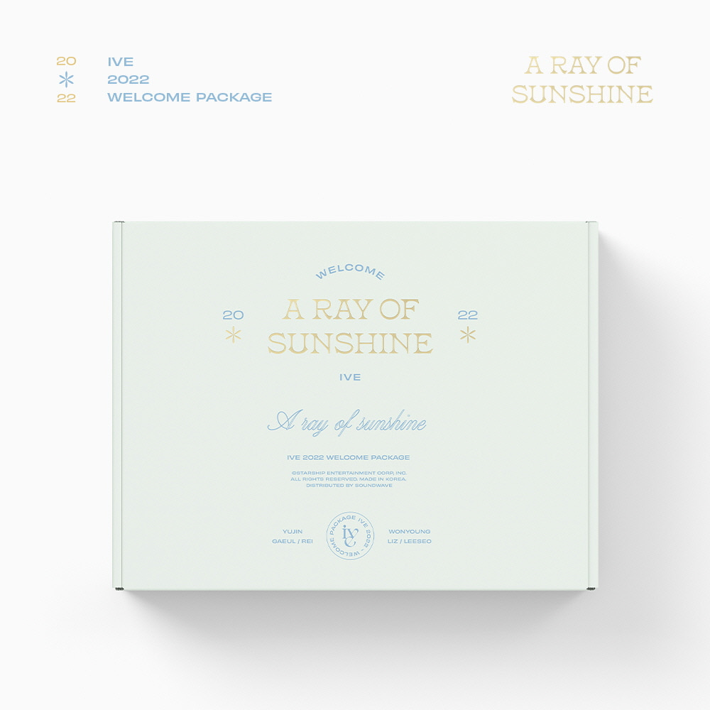 IVE(아이브) 2022 WELCOME PACKAGE [A RAY OF SUNSHINE]