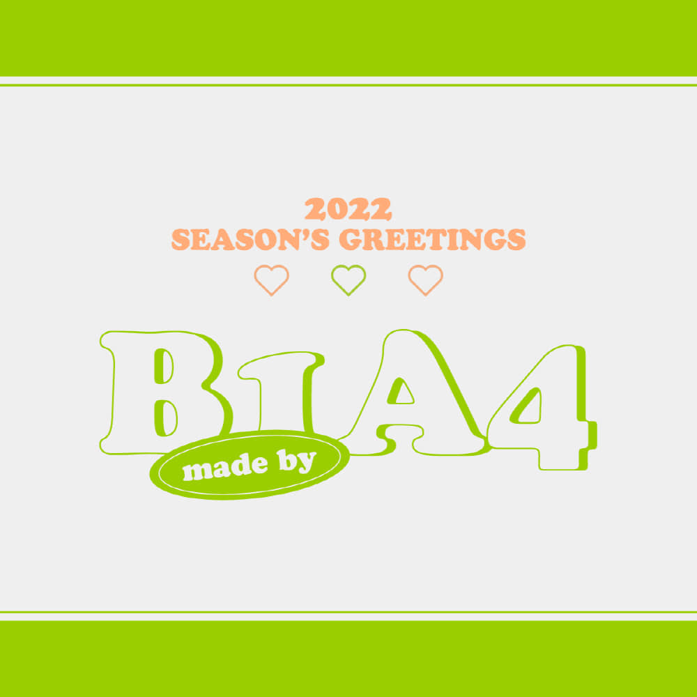 B1A4 (비원에이포) - 2022 시즌 그리팅 seasons Greetings