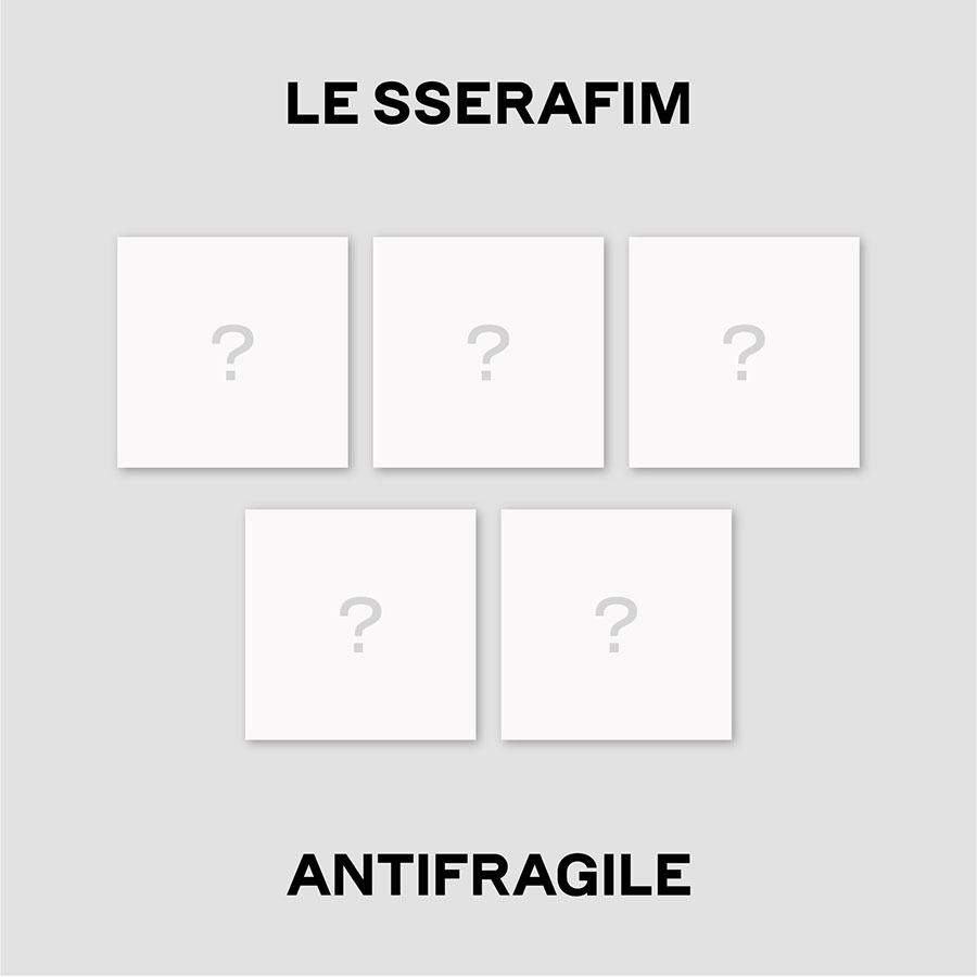르세라핌 (LE SSERAFIM) - 2집 미니 앨범 [ANTIFRAGILE] (COMPACT Ver.)(랜덤1종)