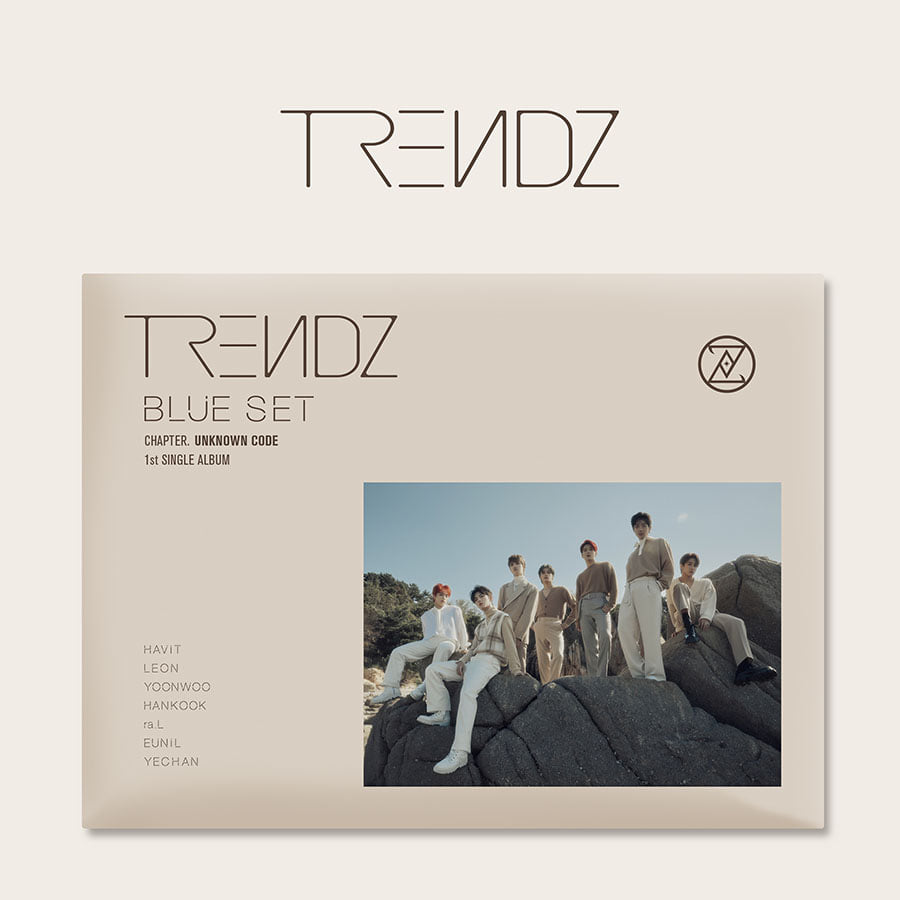 TRENDZ(트렌드지) - 싱글 1집 앨범 [BLUE SET Chapter UNKNOWN CODE]