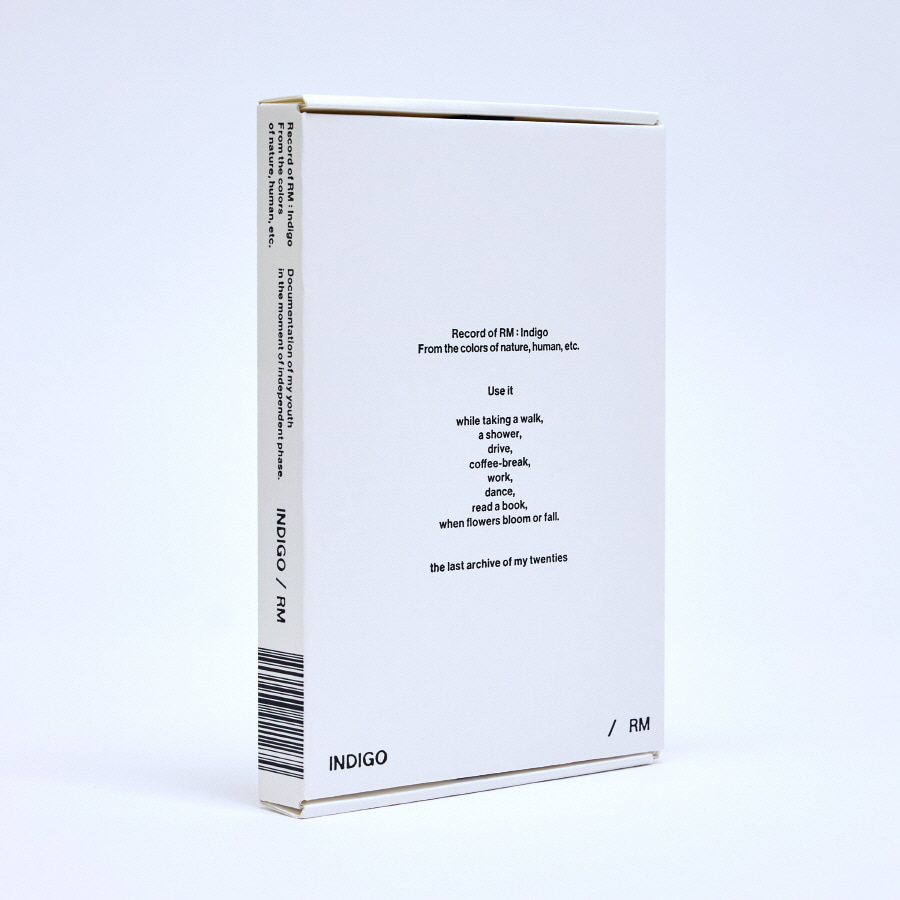 RM (방탄소년단) -  솔로 앨범 [ Indigo ] Book Edition