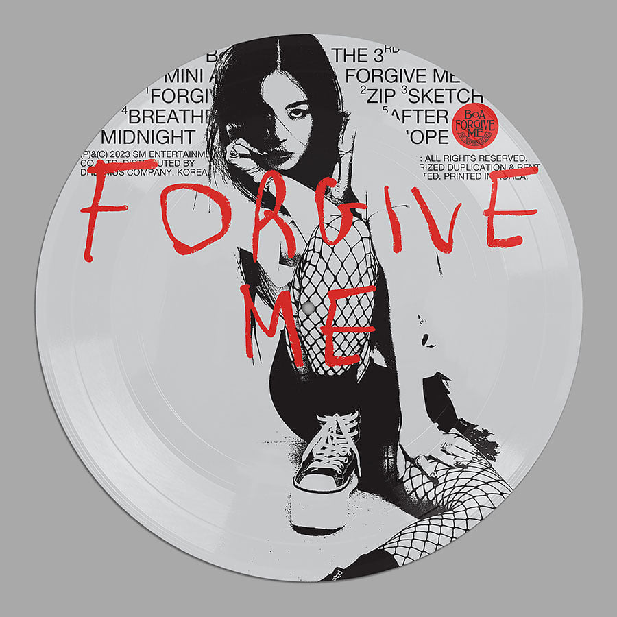 보아(BoA) - 미니3집 앨범 [Forgive Me] (LP Ver.)
