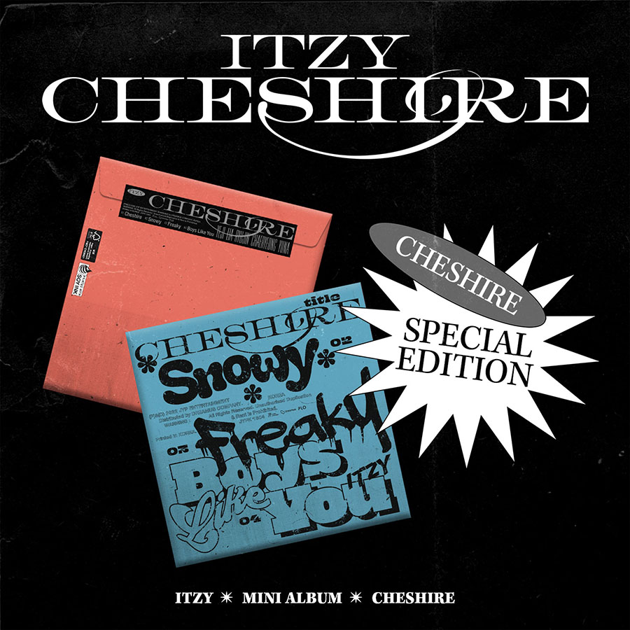 ITZY (있지) - [CHESHIRE] SPECIAL EDITION 앨범 (스페셜반) (랜덤 1종)