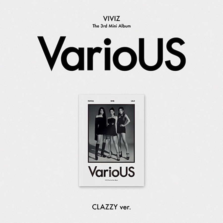비비지 (VIVIZ) - 미니 3집 앨범 [VarioUS] (Photobook) [CLAZZY ver.]