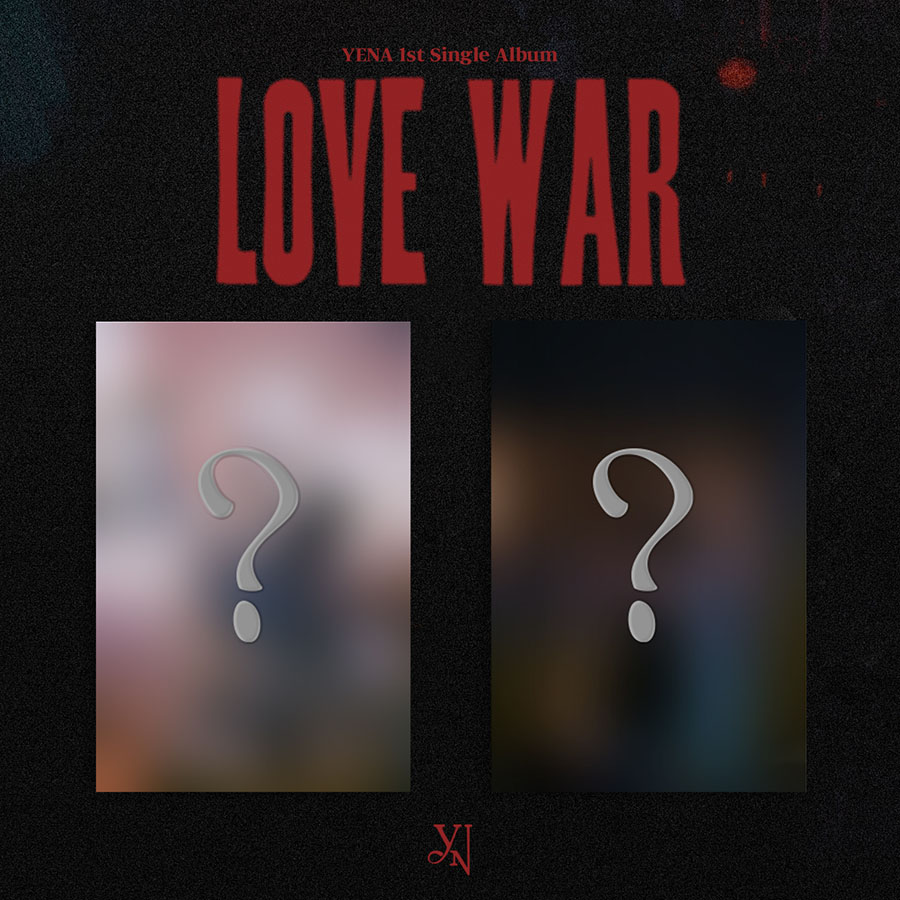 최예나 (YENA) - 1ST 싱글앨범 Love War (랜덤1종)