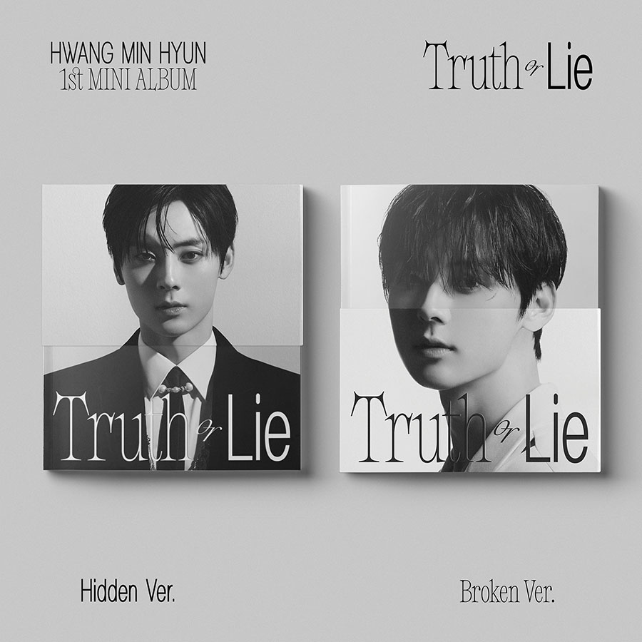 황민현 (HWANG MIN HYUN) - 1st MINI ALBUM 앨범 [Truth or Lie] (랜덤1종)