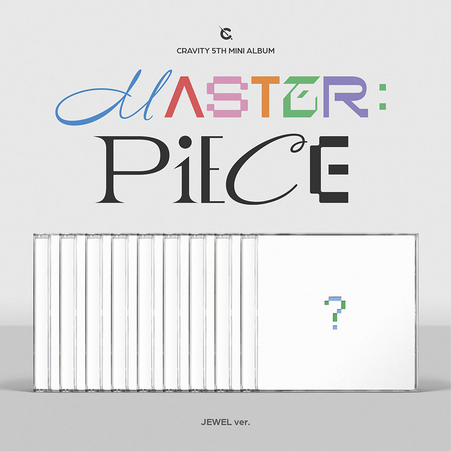 CRAVITY (크래비티) - 미니5집 앨범 [MASTER PIECE] (Jewel Ver. 한정반) (랜덤1종)